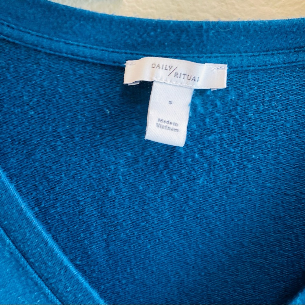 Daily Ritual Romper Blue Comfort - Picture 5 of 6